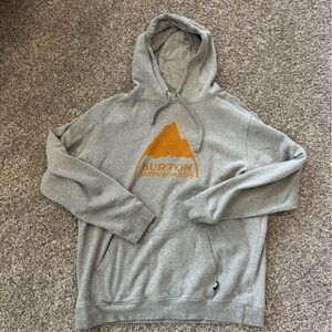 Vintage Burton sweatshirt. Gray. Size XL.